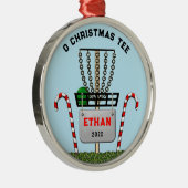 ディスクパーソナライズされたスクゴルフコレクティブ2022 メタルオーナメント (右)