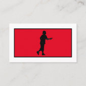 ディスクパーソナライズされたスクゴルフショップビジネス 名刺 (裏面)