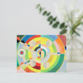 ディスクレリーフ、 浮き彫り |ロバート・ドローネー | ポストカード (スタンド正面)