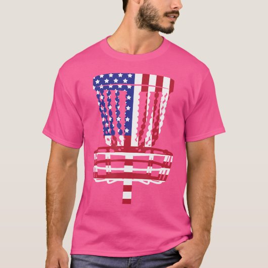 ディスクールクゴルフディスクゴルフプレーヤー Tシャツ (正面)