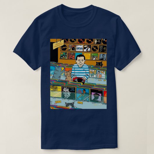 ディスク買技術 Tシャツ (デザイン正面)