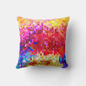 ディスコきらきら光るジオアメリカンMoJo枕 クッション (裏面)