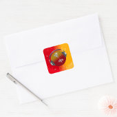 ディスコきらめくボール スクエアシール