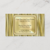 ディスコのきらめく 名刺 (裏面)