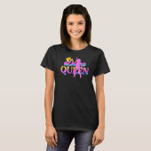 ディスコのクイーンローラー踊り衣装70sの衣装 tシャツ (正面フル)