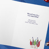 ディスコのクリスマスティーカード シーズンカード