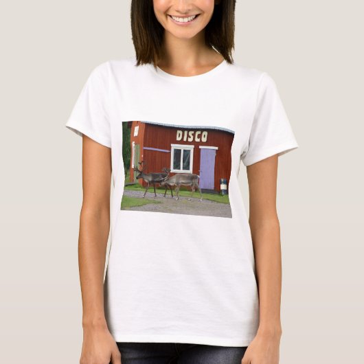 ディスコのシカ Tシャツ (正面)