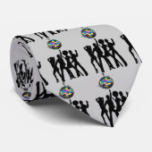 ディスコのダンスのタイ ネクタイ (ロール)