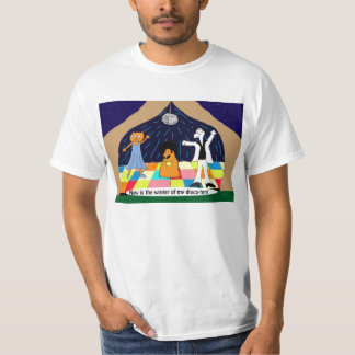 ディスコのテントの冬 Tシャツ