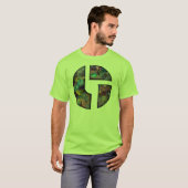 ディスコのビスケットのティー Tシャツ (正面フル)