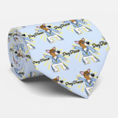 ディスコのペンブロークのウェルシュコーギーのタイ ネクタイ (ロール)