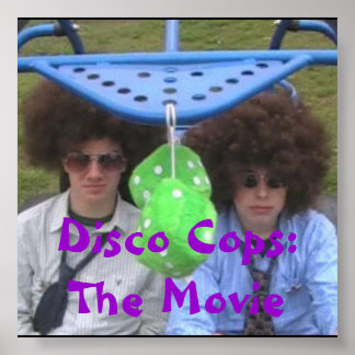 ディスコのポスター， Disco Cops：映画カスタマイズ-  ポスター