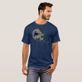 ディスコの地球 Tシャツ (正面フル)