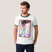 ディスコの女王 Tシャツ (正面フル)