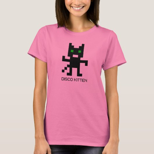 ディスコの子猫 Tシャツ (正面)