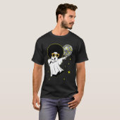 ディスコの幽霊 70年代ハロウィンダンサー Tシャツ (正面フル)