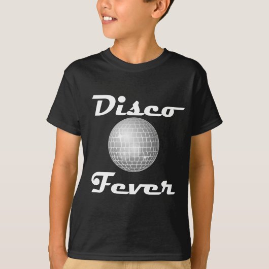 ディスコの熱のディスコの球 Tシャツ (正面)