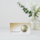 ディスコの球のプロフィールカード 名刺 (スタンド正面)