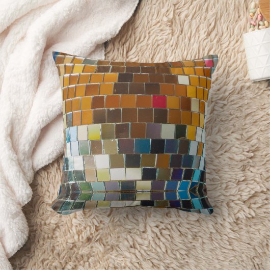 ディスコの球の枕 クッション (ブランケット)