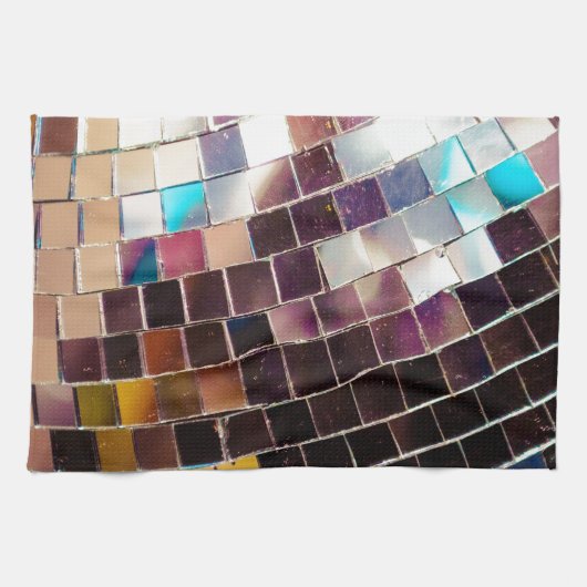 ディスコの球 キッチンタオル (横)