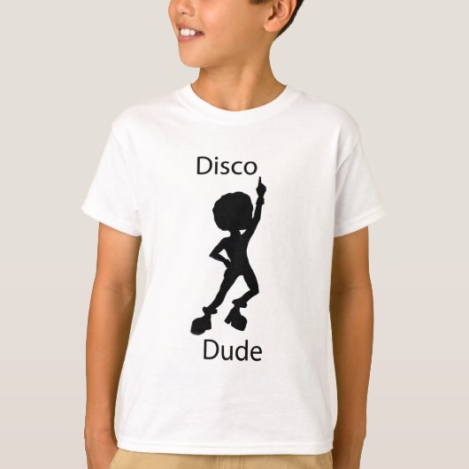 ディスコの男 Tシャツ (正面)