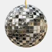 ディスコのMirrorballのオーナメント セラミックオーナメント (裏面)