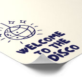 ディスコへようこそ | ホームデコールプリント | ポスター (角)