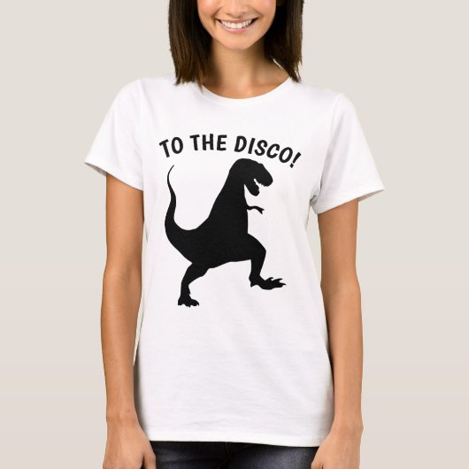 ディスコへ!ディノTシャツ Tシャツ (正面)