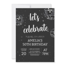 ディスコをテーマにした白黒のデザインを祝おう