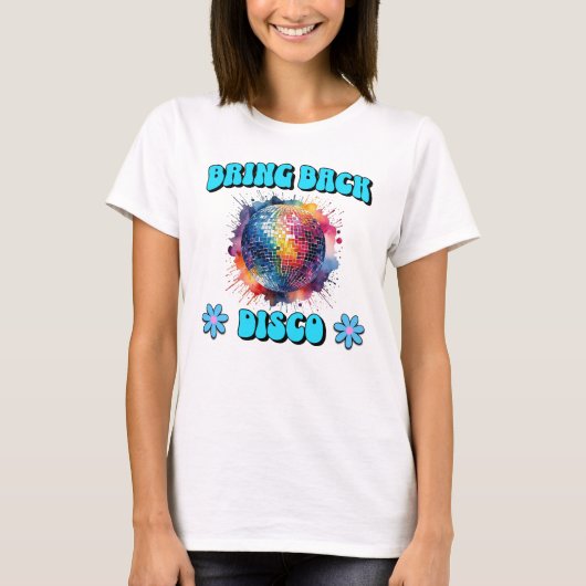 ディスコを戻そう Tシャツ (正面)