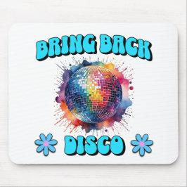 ディスコを持ち帰る マウスパッド