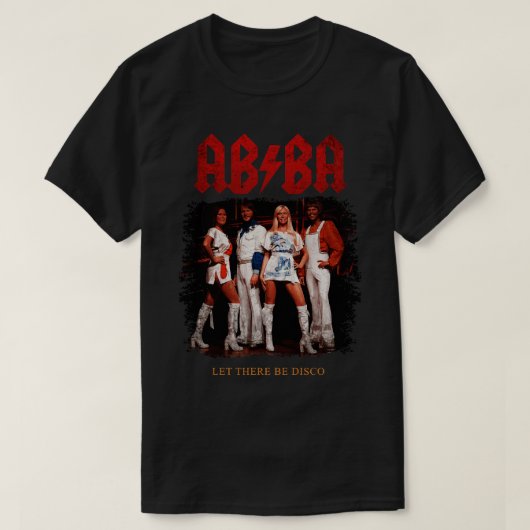ディスコを開く Tシャツ (デザイン正面)