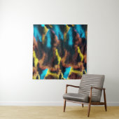 ディスコイカットパターン。カラーのダーティアートの背景。  タペストリー (インサイチュ)