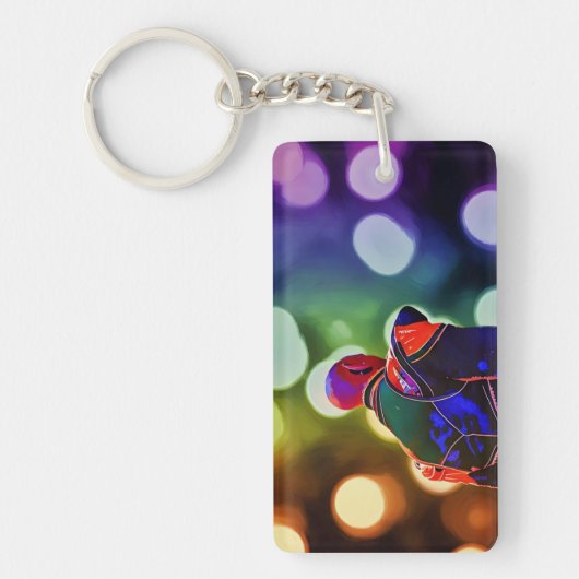 ディスコウルフキーチェーン キーホルダー (正面)