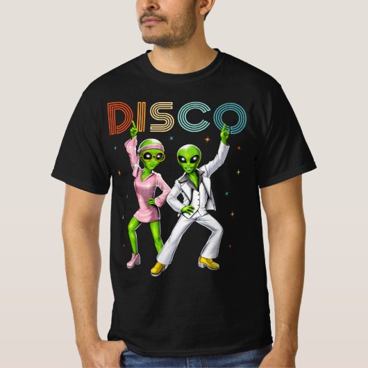ディスコエイリアン Tシャツ (正面)