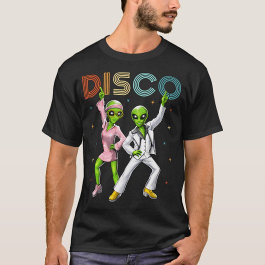 ディスコエイリアン Tシャツ (正面)