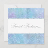 ディスコエレガントグリッタースイーツ16 招待状 (正面)