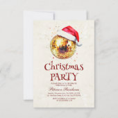 ディスコエレガントボール大晦日パーティー 招待状 (正面)