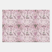 ディスコカウガールウェスタンパターン ラッピングペーパーシート (正面2)