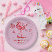 ディスコカウガールロデオバチェロレッテウィークエンド ペーパープレート (パーティー)