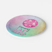 ディスコカウガール独身最後の夜 ペーパープレート (アングル)