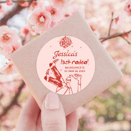 ディスコカウガール独身最後の夜 ラウンドシール