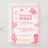 ディスコカウガール独身最後の女祭り 招待状 (裏面)