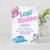 ディスコカウガール独身最後の週末の予定 招待状 (スタンド正面)