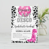 ディスコカウガール独身最後の週末招待状 招待状 (スタンド正面)