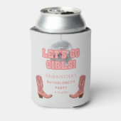 ディスコカウガール レッツゴーガールズ バチェロレッテパーティー 缶クーラー (缶裏面)