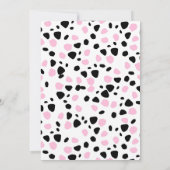 ディスコカウガール・ロデオ・バースデー・招待状 招待状 (裏面)