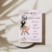 ディスコカクテルガールバーメニューカスタム