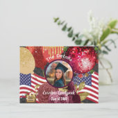 ディスコカスタムパーティー写真詳細 エンクロージャーカード (スタンド正面)