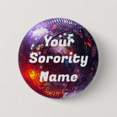 ディスコカスタムボールの優先順位ボタン 缶バッジ (正面)